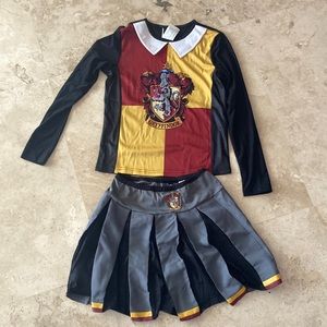 Gryffindor girls 2-piece costume